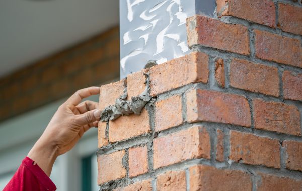 Brick Pillar Repair in South Bend