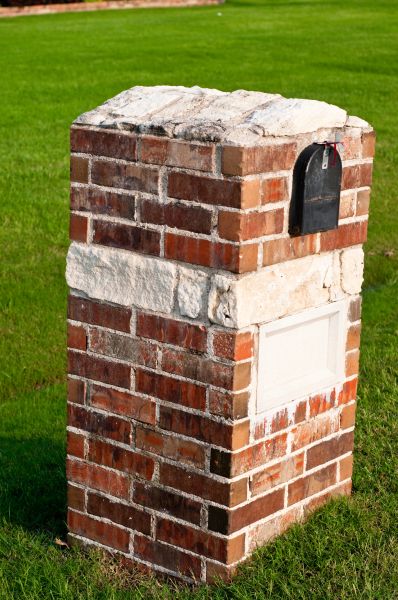 Brick Mailbox Installation in South Bend