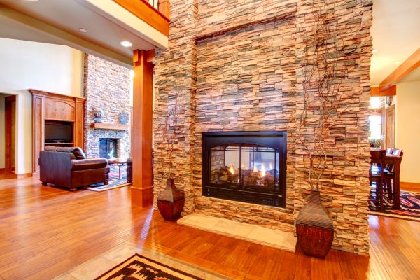 Stone Hearth Installation in South Bend