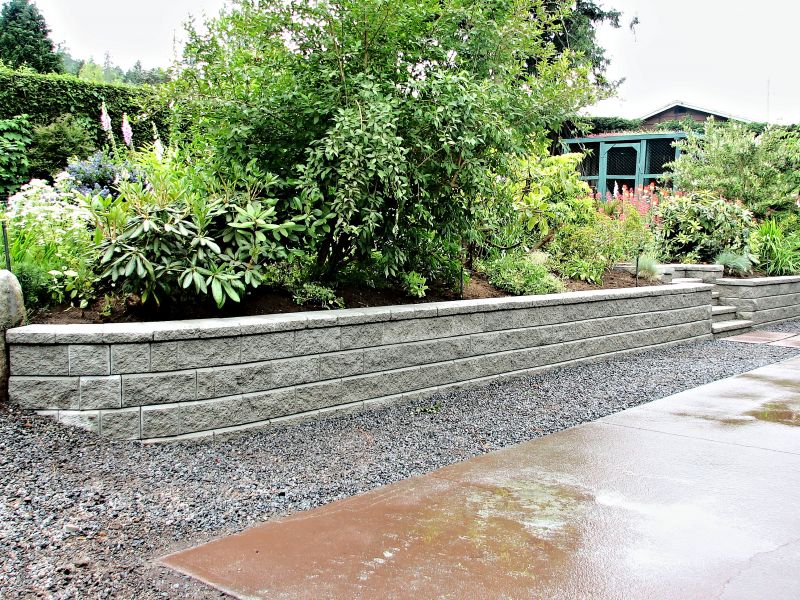 Concrete Block Retaining Walls